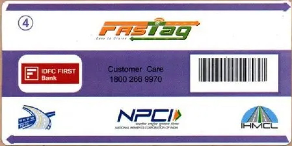 IDFC First Bank FASTag